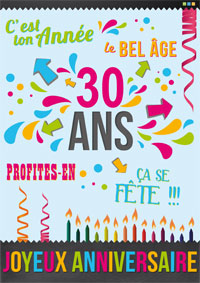 Un anniversaire, ça se fête!