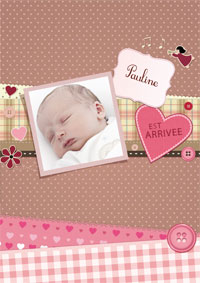 Scrapbooking pour une fille