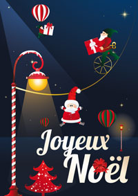 Lutin funambule pour souhaits malicieux