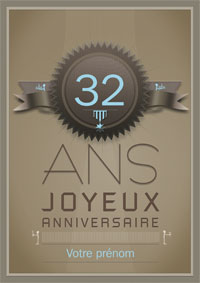 Joyeux Anniversaire