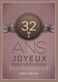 Joyeux Anniversaire