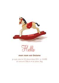 Faire part naissance
