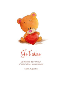 La mesure de l'amour...
