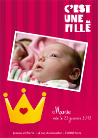 Ma petite princesse !