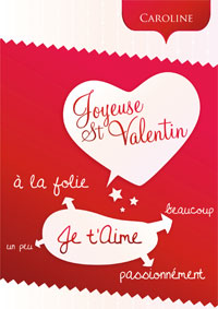 Je t'aime à la folie !