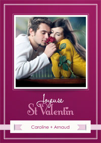 Immortalisez votre amour avec cette carte St Valentin