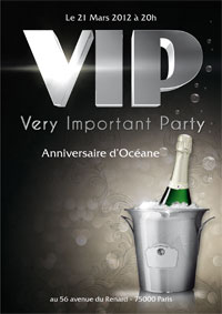 Invitation VIP