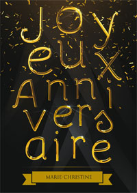 Anniversaire en or