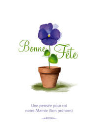 Une pensée pour toi