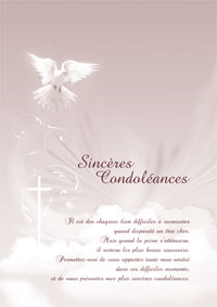 Sincères Condoléances