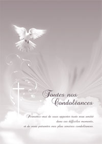 Toutes nos condoléances