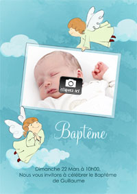 Invitation Baptême