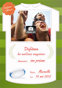 Meilleur supporter Rugby