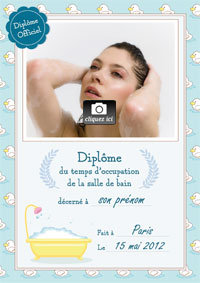 Occupation salle de bain