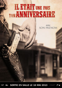 Carte anniversaire Western