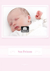 Faire part naissance