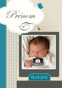 Faire part naissance