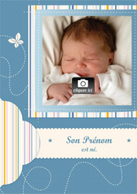 Faire part naissance