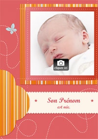 Faire part naissance