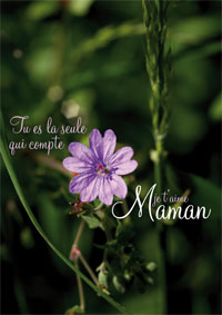 Bonne fête Maman