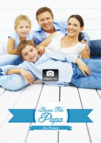 Une photo de famille pour papa
