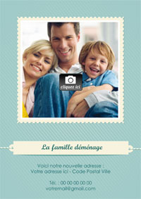 La famille déménage