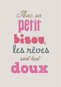 Petit bisou doux