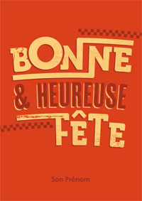 Bonne et heureuse fête