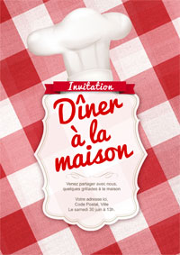 Diner à la maison