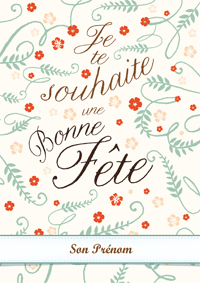 Bonne fête