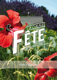 Bonne fête