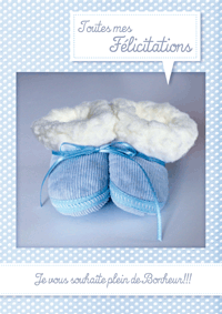 Adorable carte, adorable bébé