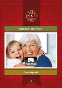 Voeux de bonheur pour Noël
