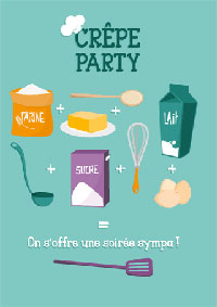 Je t'invite à ma Crêpe Party