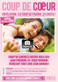Une de magazine à personnaliser