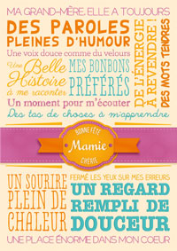 Bonne fête Mamie
