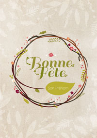 Pour lui souhaiter bonne fête