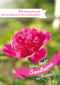 Bonne fête des secrétaires
