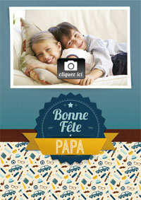 Photo de famille pour la fête des pères