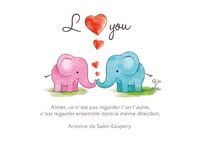 I love you