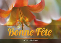 Bonne fête