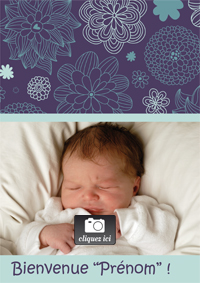Faire part naissance