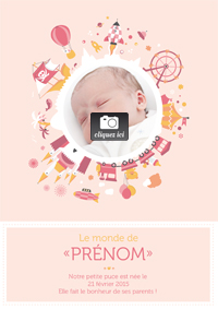 Faire part naissance