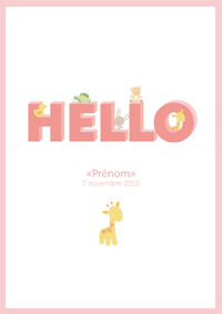 Hello girafe