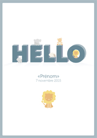 Hello lionceau