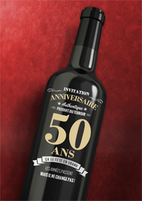 Invitation 50 ans
