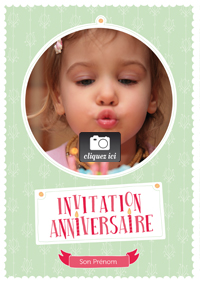 Invitation anniversaire