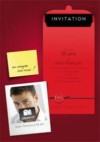 Invitation Anniversaire
