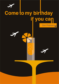 Invitation Come to my Birthday