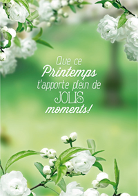 Vive le printemps !